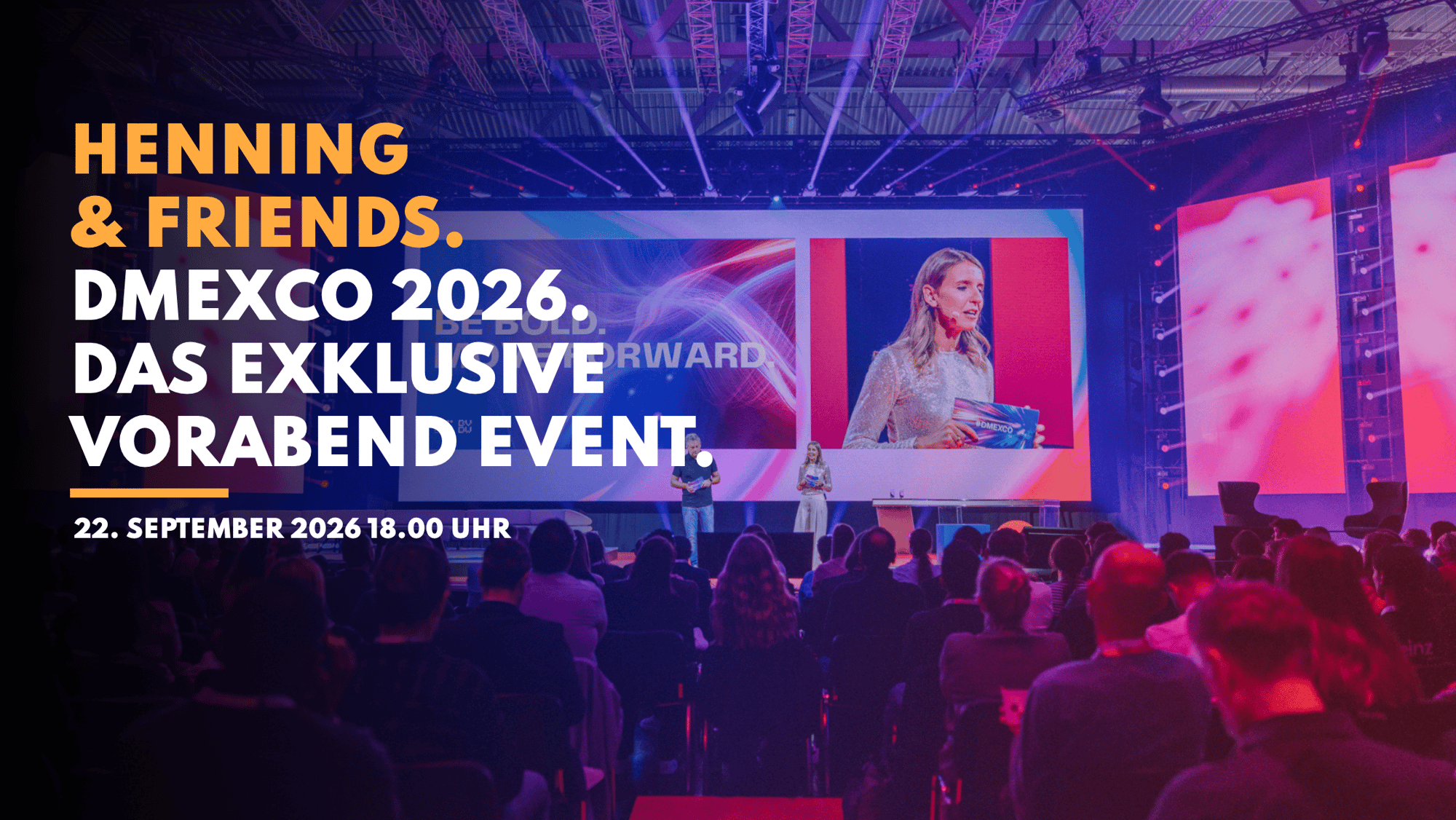 Henning & Friends am 22. September zur DMEXCO 2026